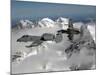 A-10 Thunderbolt II's Fly Over Mountainous Landscape-Stocktrek Images-Mounted Photographic Print