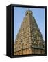 A 10th Century Temple of Sri Brihadeswara, Unesco World Heritage Site, Thanjavur, India-Occidor Ltd-Framed Stretched Canvas