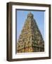 A 10th Century Temple of Sri Brihadeswara, Unesco World Heritage Site, Thanjavur, India-Occidor Ltd-Framed Photographic Print