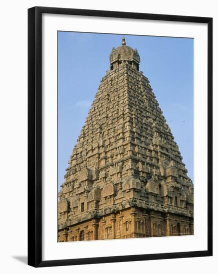 A 10th Century Temple of Sri Brihadeswara, Unesco World Heritage Site, Thanjavur, India-Occidor Ltd-Framed Photographic Print