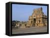 A 10th Century Temple of Sri Brihadeswara, Unesco World Heritage Site, Thanjavur, India-Occidor Ltd-Framed Stretched Canvas