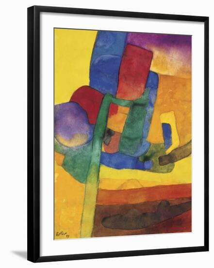 A-1175-Maurice Esteve-Framed Art Print