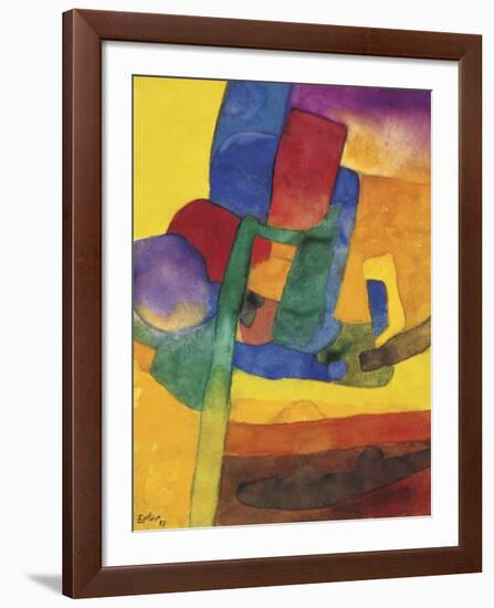 A-1175-Maurice Esteve-Framed Art Print