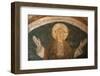 A 12th century Romanesque fresco depicting Jesus Christ in St. Chef abbey church-Godong-Framed Photographic Print