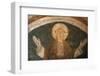 A 12th century Romanesque fresco depicting Jesus Christ in St. Chef abbey church-Godong-Framed Photographic Print
