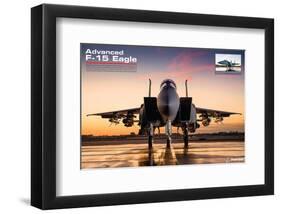 A-15 Eagle Superiority Fighter-null-Framed Art Print