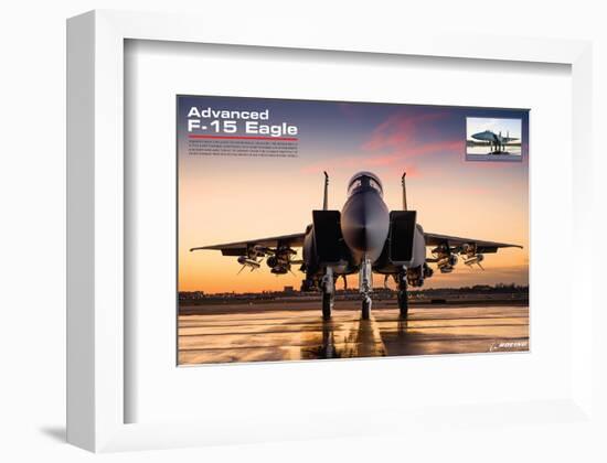 A-15 Eagle Superiority Fighter-null-Framed Art Print