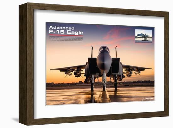 A-15 Eagle Superiority Fighter-null-Framed Art Print