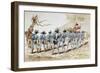 A 16th Century Marching Band with Drums and Fifes, 1886-Armand Jean Heins-Framed Giclee Print