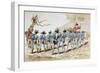 A 16th Century Marching Band with Drums and Fifes, 1886-Armand Jean Heins-Framed Giclee Print