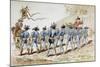 A 16th Century Marching Band with Drums and Fifes, 1886-Armand Jean Heins-Mounted Giclee Print