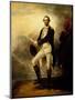 A 1780 painting of George Washington by American artist John Trumbull.-Vernon Lewis Gallery-Mounted Art Print