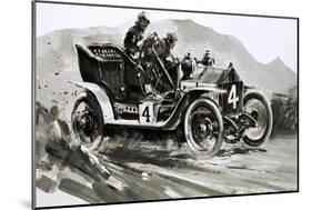 A 1906 Rolls-Royce Competition Car-Graham Coton-Mounted Giclee Print