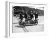 A 1914 Morgan at the Starting Line of a Race, (1914)-null-Framed Photographic Print