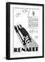 A 1920's Renault Advert-null-Framed Art Print