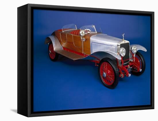 A 1924 Delage Boattail Labourdette-null-Framed Stretched Canvas