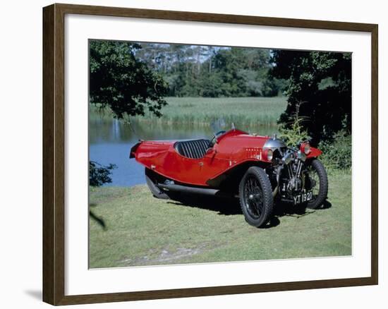 A 1927 Morgan Aero-null-Framed Photographic Print