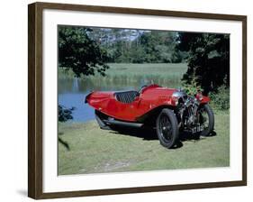 A 1927 Morgan Aero-null-Framed Photographic Print