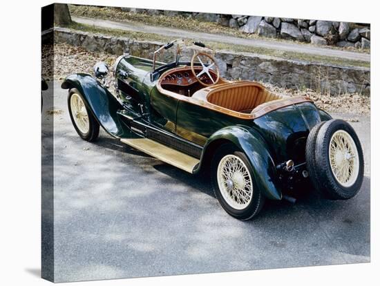 A 1928 Bugatti Type 44 Viewed from the Rear-null-Stretched Canvas