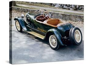 A 1928 Bugatti Type 44 Viewed from the Rear-null-Stretched Canvas