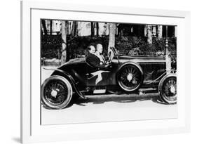 A 1928 Hispano-Suiza 45Hp Car, (C1928)-null-Framed Photographic Print