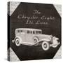 A 1930's Advertisement for a Chrysler Eight De Luxe Car. from the Literary Digest Published 1931-null-Stretched Canvas