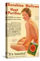 A 1930's Advertisement for Lucky Strike Cigarettes. from the Literary Digest Published 1931-null-Stretched Canvas