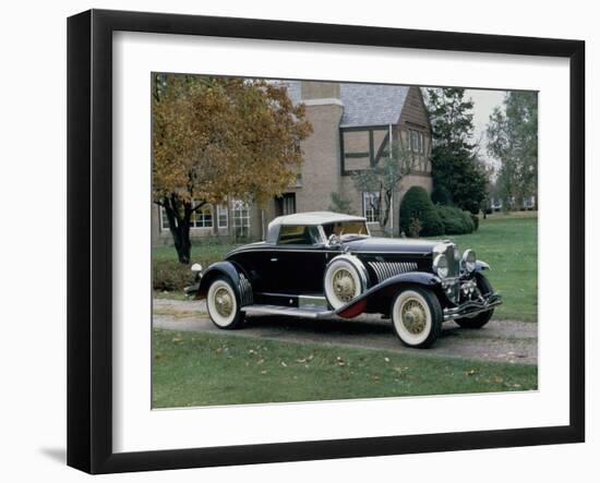 A 1931 Duesenberg J-null-Framed Photographic Print