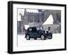 A 1934 Riley Falcon in the Snow-null-Framed Photographic Print