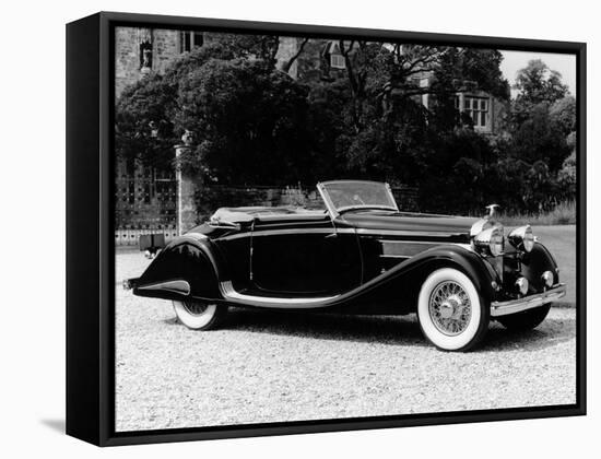 A 1937 Hispano-Suiza K6 Car-null-Framed Stretched Canvas