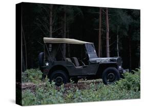 A 1943 Willys Jeep-null-Stretched Canvas