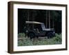 A 1943 Willys Jeep-null-Framed Photographic Print