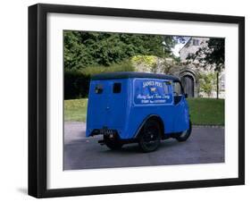 A 1947 Reliant Van Three Wheeler-null-Framed Photographic Print