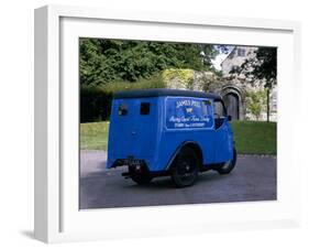 A 1947 Reliant Van Three Wheeler-null-Framed Photographic Print