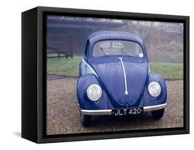 A 1947 Volkswagen Beetle-Unknown-Framed Stretched Canvas