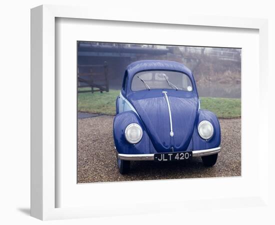 A 1947 Volkswagen Beetle-Unknown-Framed Photographic Print