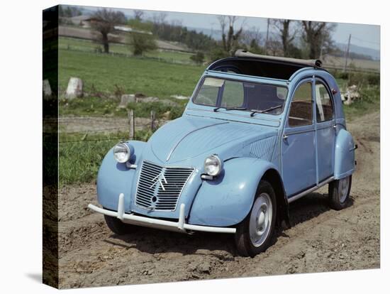 A 1959 Citroën 2CV CI-null-Stretched Canvas