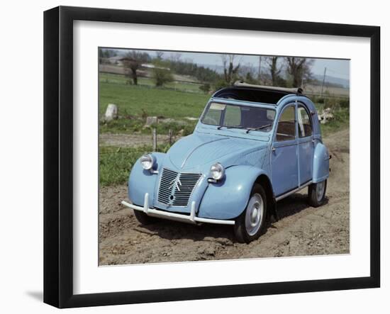 A 1959 Citroën 2CV CI-null-Framed Photographic Print