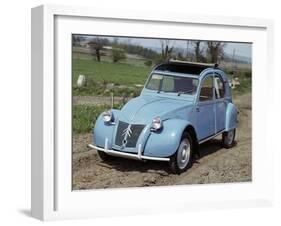 A 1959 Citroën 2CV CI-null-Framed Photographic Print