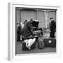 A 1961 Austin Westminster Being Loaded with Luggage on Amsterdam Docks, Netherlands 1963-Michael Walters-Framed Photographic Print