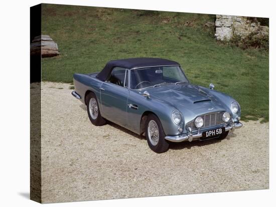 A 1964 Aston Martin Db5 Sportscar-null-Stretched Canvas