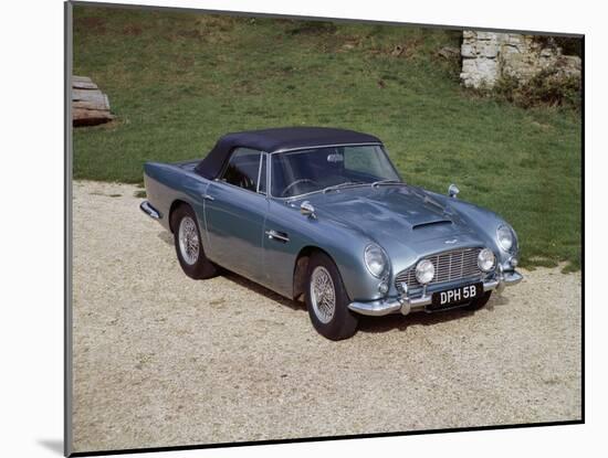 A 1964 Aston Martin Db5 Sportscar-null-Mounted Photographic Print