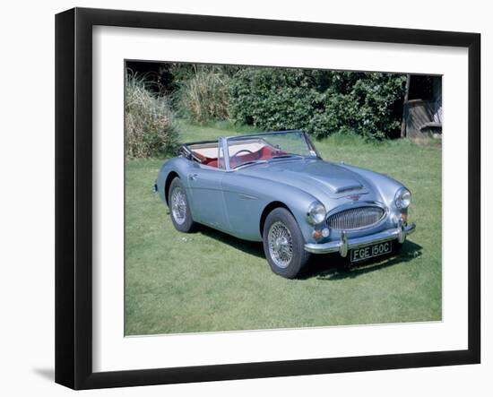 A 1965 Austin Healey 3000 MK3-null-Framed Photographic Print