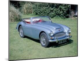 A 1965 Austin Healey 3000 MK3-null-Mounted Photographic Print