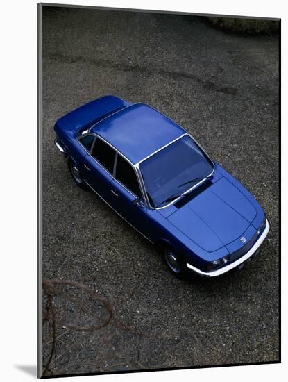 A 1974 NSU (Neckarsulm Strickmaschinen Union) RO 80 Viewed from Above-null-Mounted Photographic Print