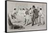 A 19th Century Ballet Class. from Illustrierte Sittengeschichte Vom Mittelalter Bis Zur Gegenwart b-null-Framed Stretched Canvas