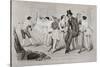 A 19th Century Ballet Class. from Illustrierte Sittengeschichte Vom Mittelalter Bis Zur Gegenwart b-null-Stretched Canvas