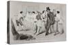 A 19th Century Ballet Class. from Illustrierte Sittengeschichte Vom Mittelalter Bis Zur Gegenwart b-null-Stretched Canvas