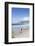 A 20-25 Year Old Young Brazilian Woman on Ipanema Beach with the Morro Dois Irmaos Hills-Alex Robinson-Framed Photographic Print