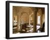 A 400 Year Old Restored Merchant's Haveli, All Stone Structure, Amber Havali (Mansion), Near Jaipur-John Henry Claude Wilson-Framed Photographic Print